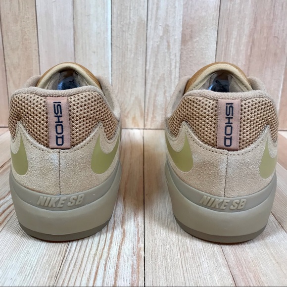 Nike SB Ishod Wair Flax Wheat Skate Shoes - Picture 3 of 5